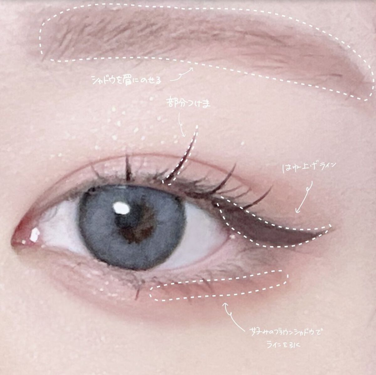 インザミラーアイパレット/Ririmew/アイシャドウパレットを使ったクチコミ（3枚目）