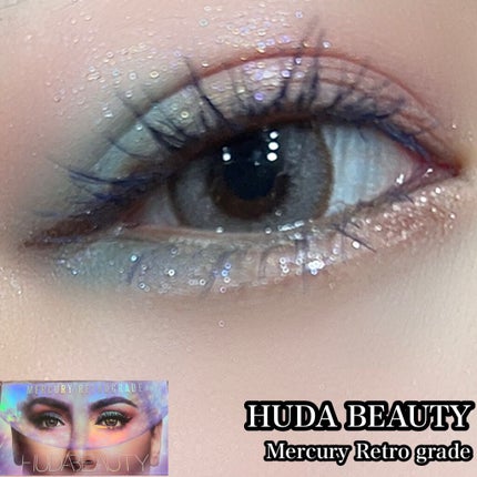 MERCURY RETROGRADE/Huda Beauty/アイシャドウパレットを使ったクチコミ(1枚目)