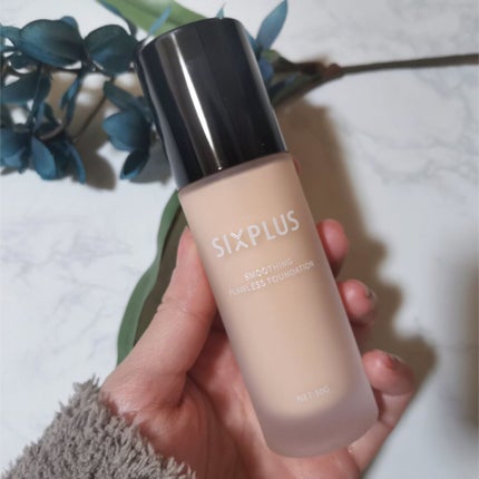 SIXPLUS スムージング フローレス リキッドファンデーション/SIXPLUS/リキッドファンデーションを使ったクチコミ(2枚目)