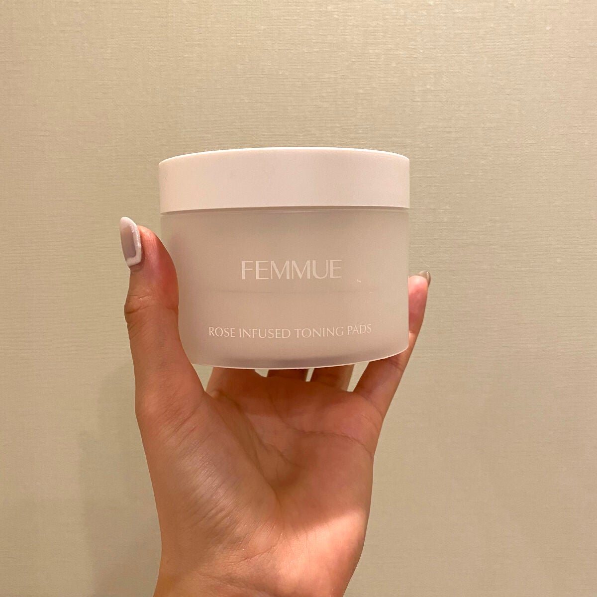 ローズインフューズド トーニングパッド/FEMMUE/拭き取り化粧水を使ったクチコミ(1枚目)
