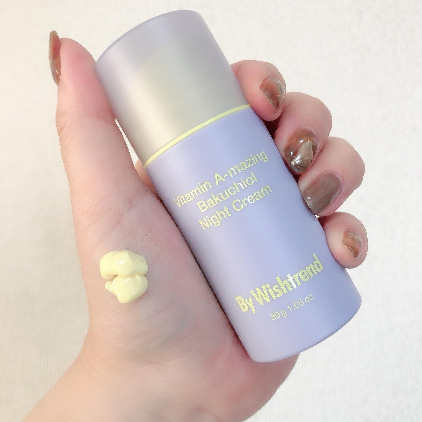ビタミンA-mazingバクチオールナイトクリーム/By Wishtrend/フェイスクリームを使ったクチコミ(2枚目)