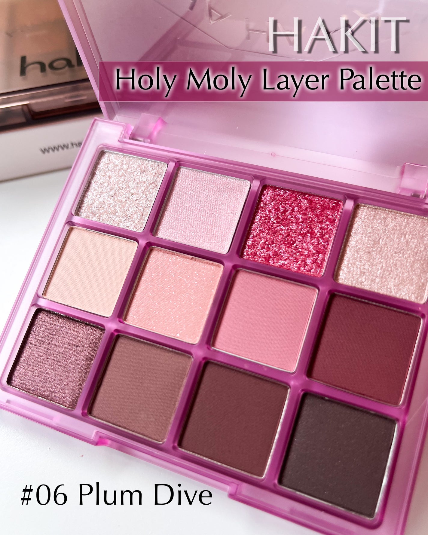 ホーリーモリーレイヤーパレット/HAKIT/アイシャドウパレットを使ったクチコミ(1枚目)