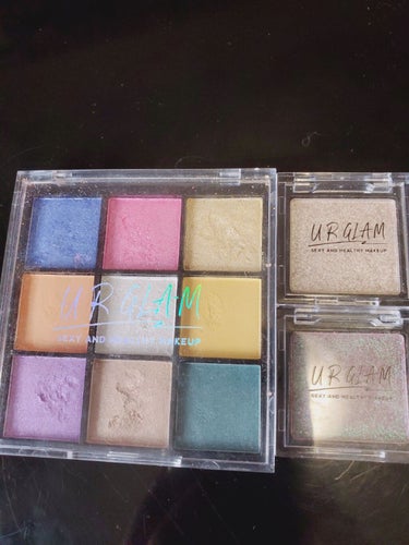 UR GLAM　POWDER EYESHADOW シェルホワイト〈ブルーラメ〉/U R GLAM/シングルアイシャドウを使ったクチコミ（2枚目）