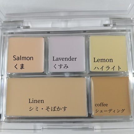キル カバー ファンウェア コンシール パレット/CLIO/パレットコンシーラーを使ったクチコミ(2枚目)