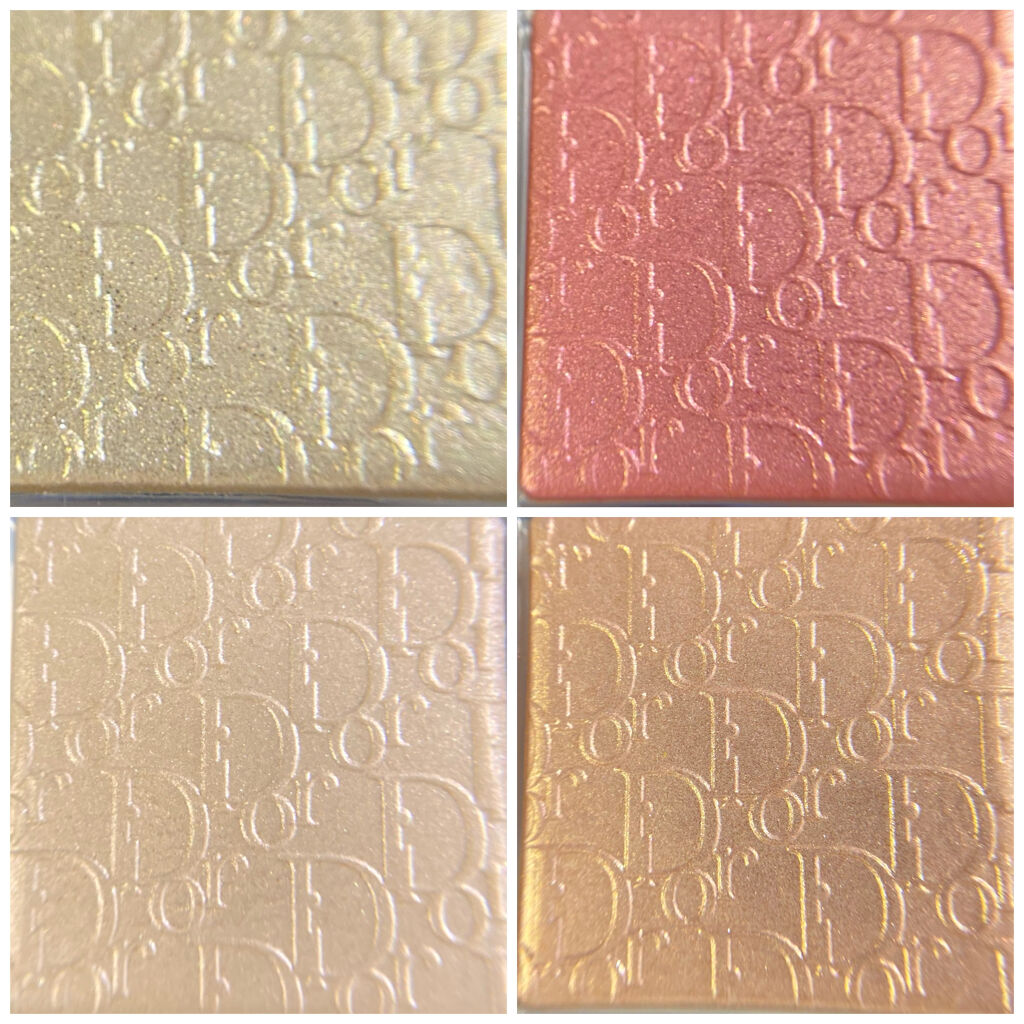 ディオール バックステージ フェイス グロウ パレット/Dior/ハイライトを使ったクチコミ（3枚目）
