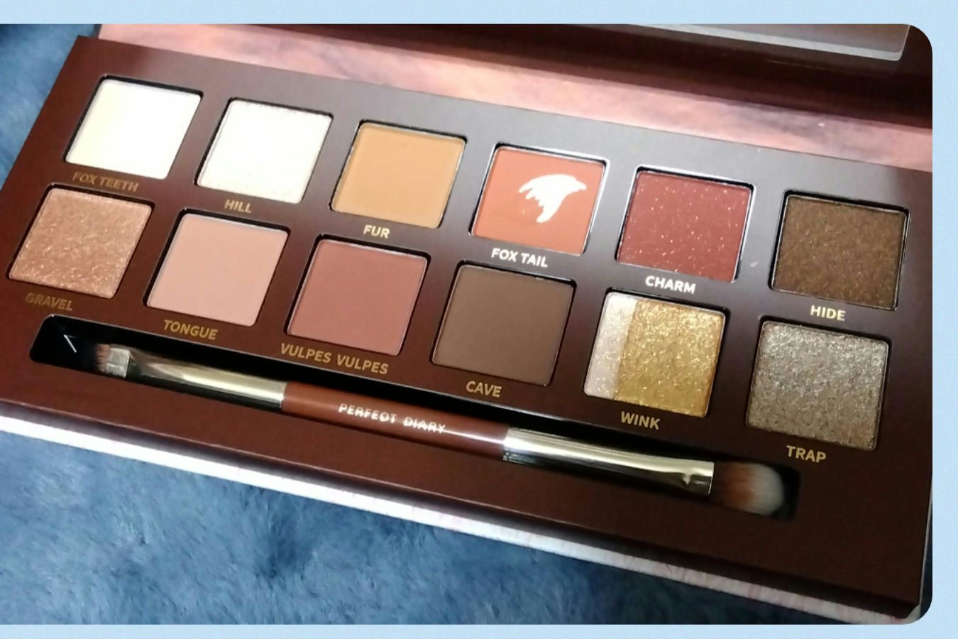 エクスプローラ12色 動物アイシャドウパレット/PERFECT DIARY/アイシャドウパレットを使ったクチコミ（2枚目）