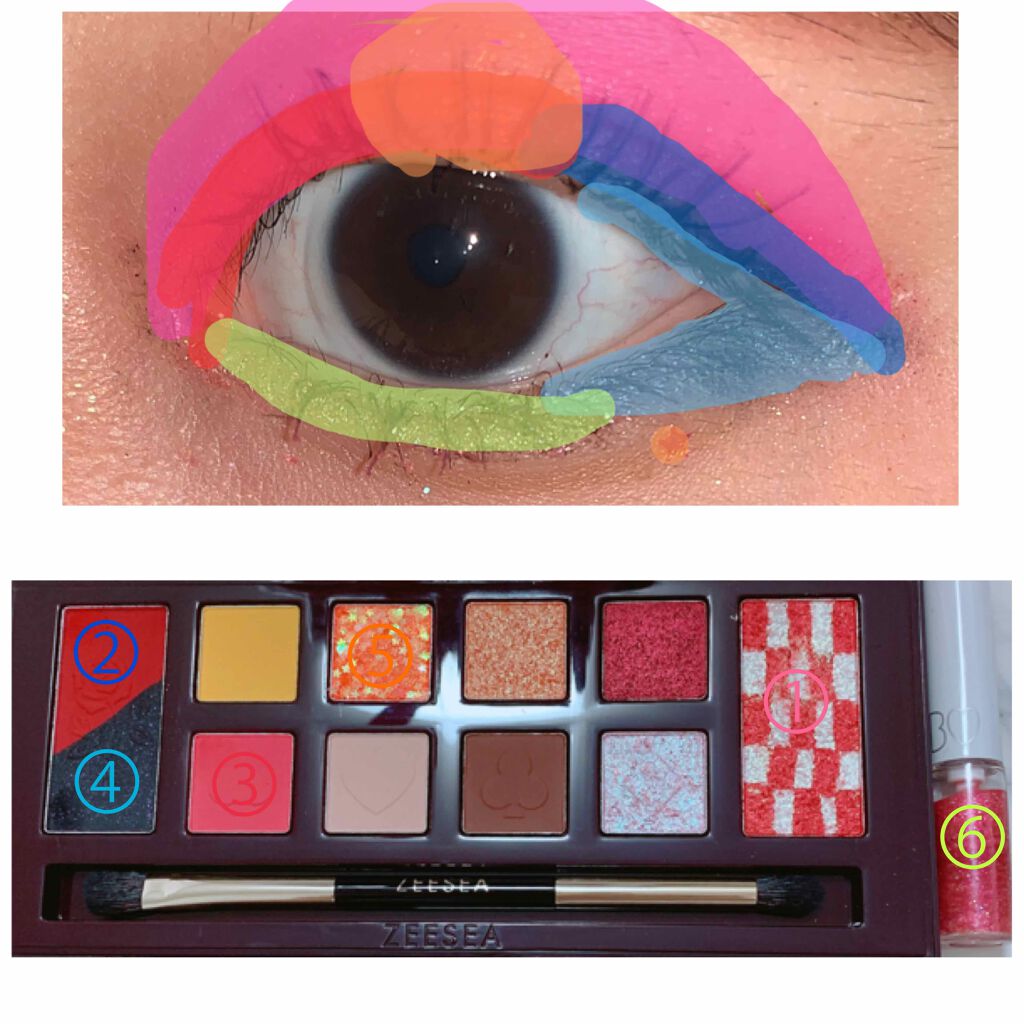 グリッターライナー/b idol/グリッターを使ったクチコミ(4枚目)