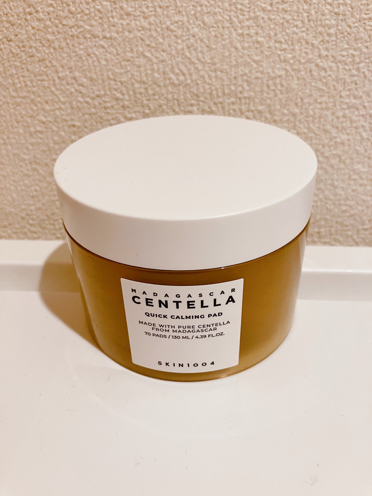 センテラ クイックカーミングパッド/SKIN1004/トナーパッドを使ったクチコミ(1枚目)