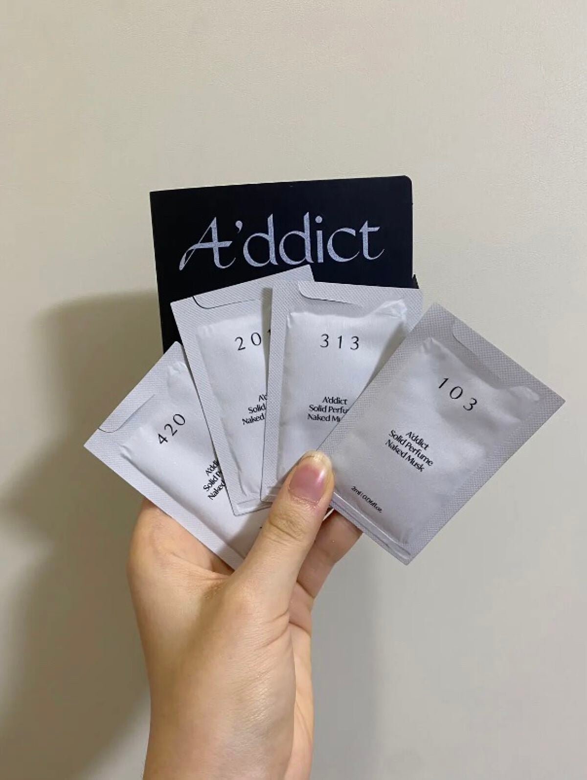 ソリッドパフューム ムスク 103/Addct/練り香水を使ったクチコミ(2枚目)