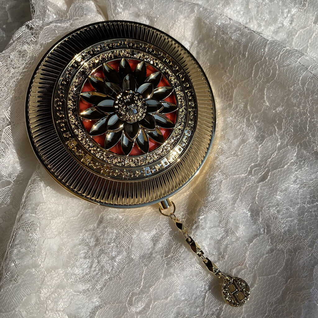 ZEESEAｘ正宮御品　「盛唐酔夢」シリーズ　丹酔金箔　牡丹チークシャッドパレット/ZEESEA/パウダーチークを使ったクチコミ（2枚目）