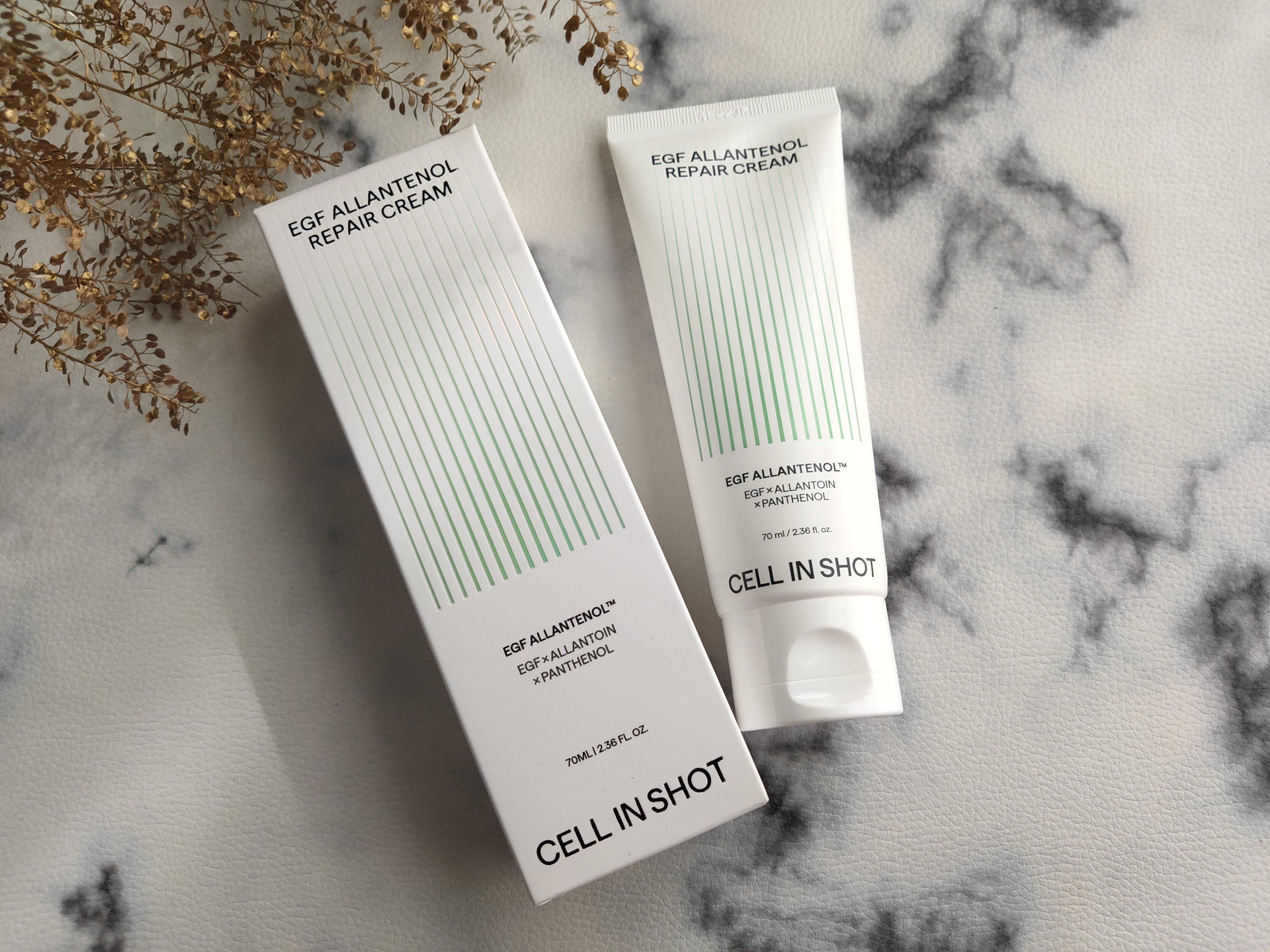 EGFアランテノールクリーム/CELLINSHOT/フェイスクリームを使ったクチコミ（1枚目）