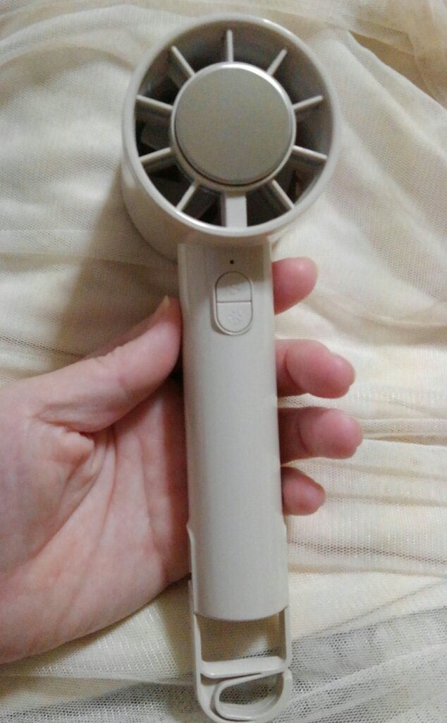 【天通ライト】ハンディファン 冷却プレート /Amazon/その他を使ったクチコミ(2枚目)