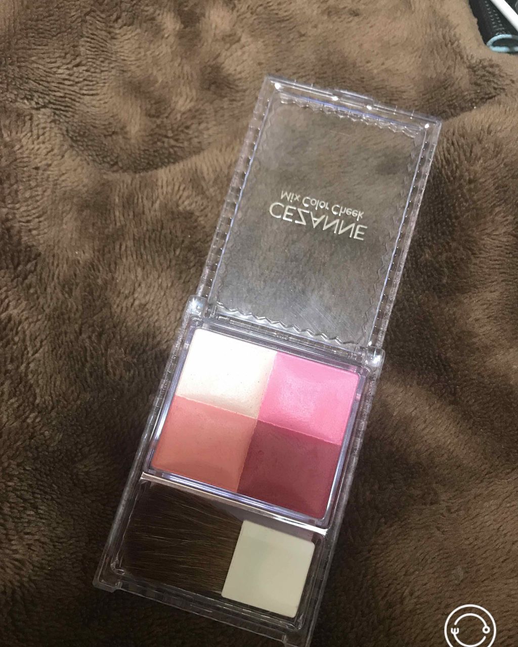 ミックスカラーチーク/CEZANNE/パウダーチークを使ったクチコミ(1枚目)