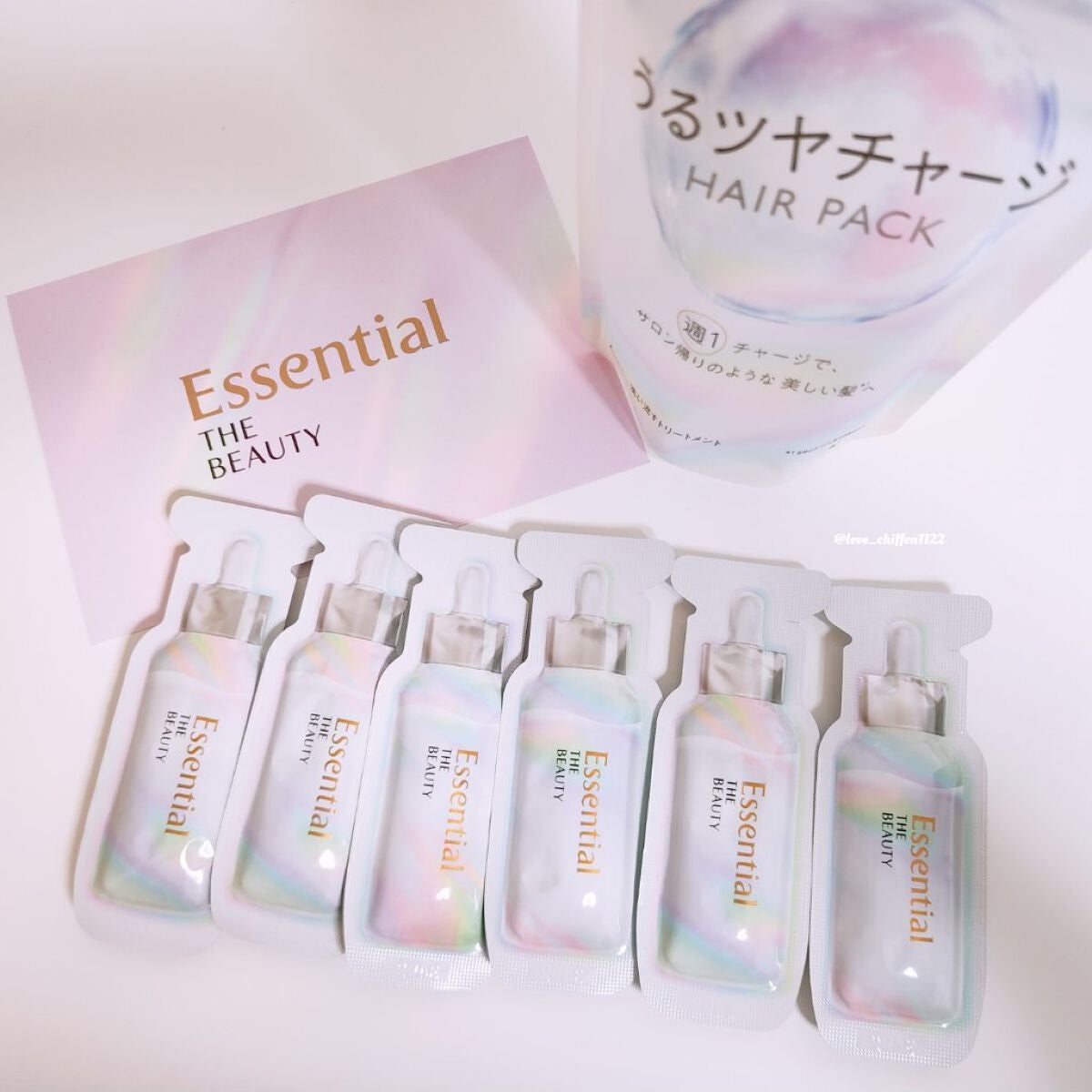 ザビューティ うるツヤチャージヘアパック/エッセンシャル/ヘアマスク・ヘアパックを使ったクチコミ(3枚目)