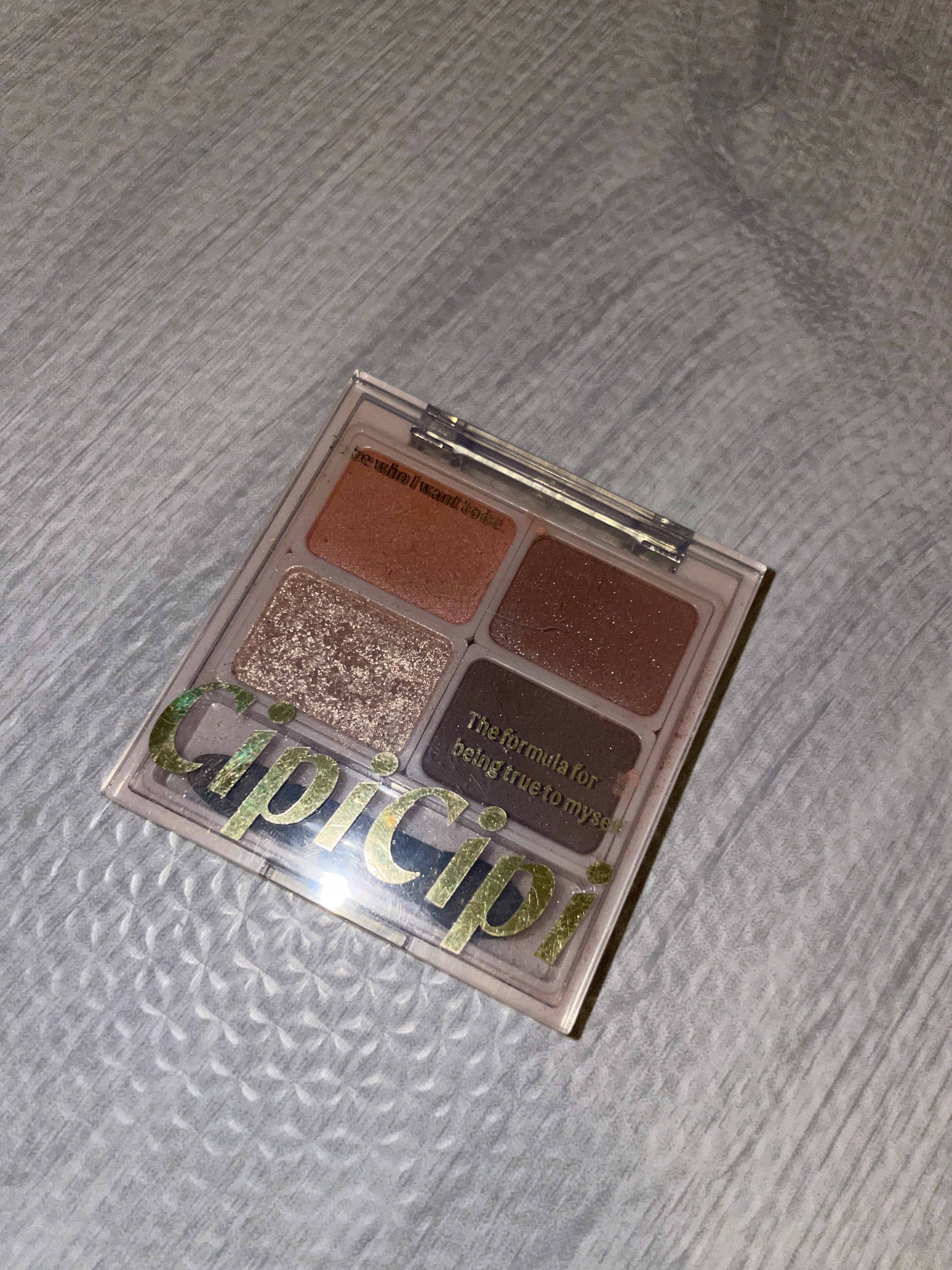 ドレッシーシャドウ/CipiCipi/アイシャドウパレットを使ったクチコミ（1枚目）