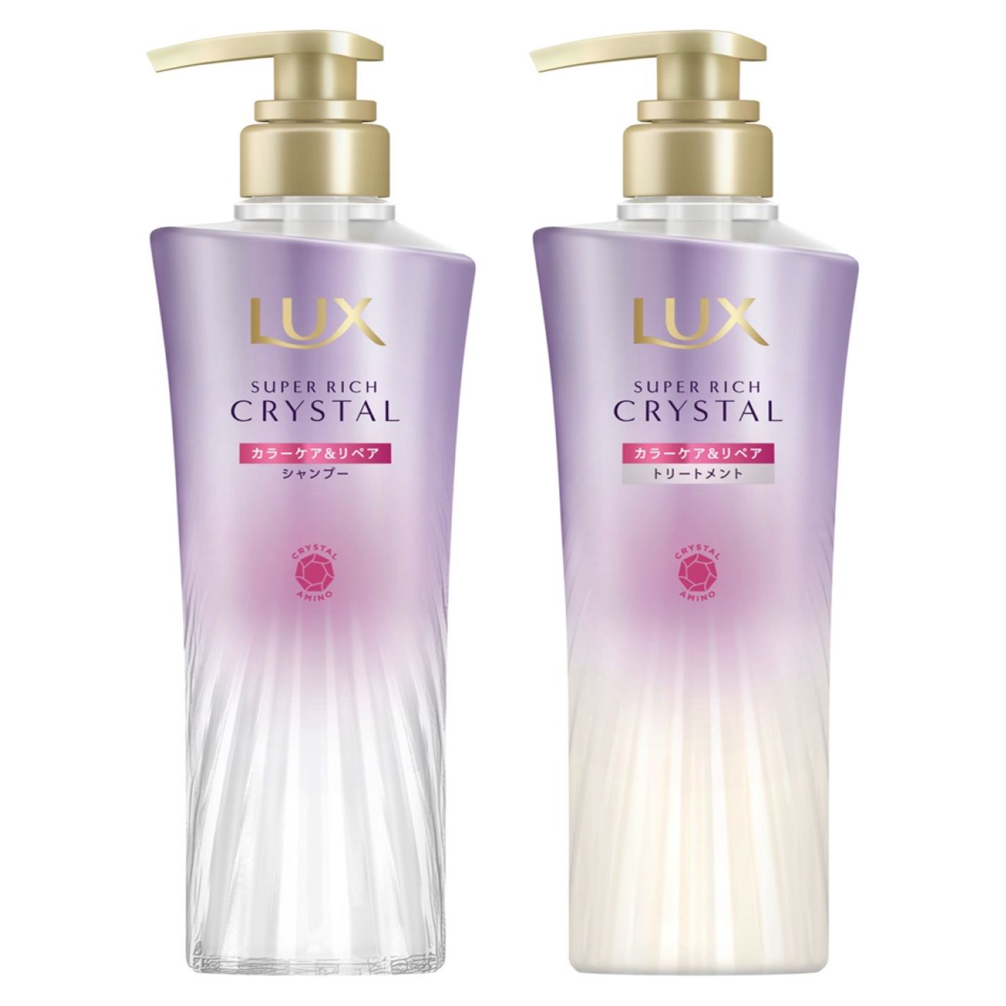 スーパーリッチクリスタル　カラーケア＆リペア　シャンプー/トリートメント / LUX