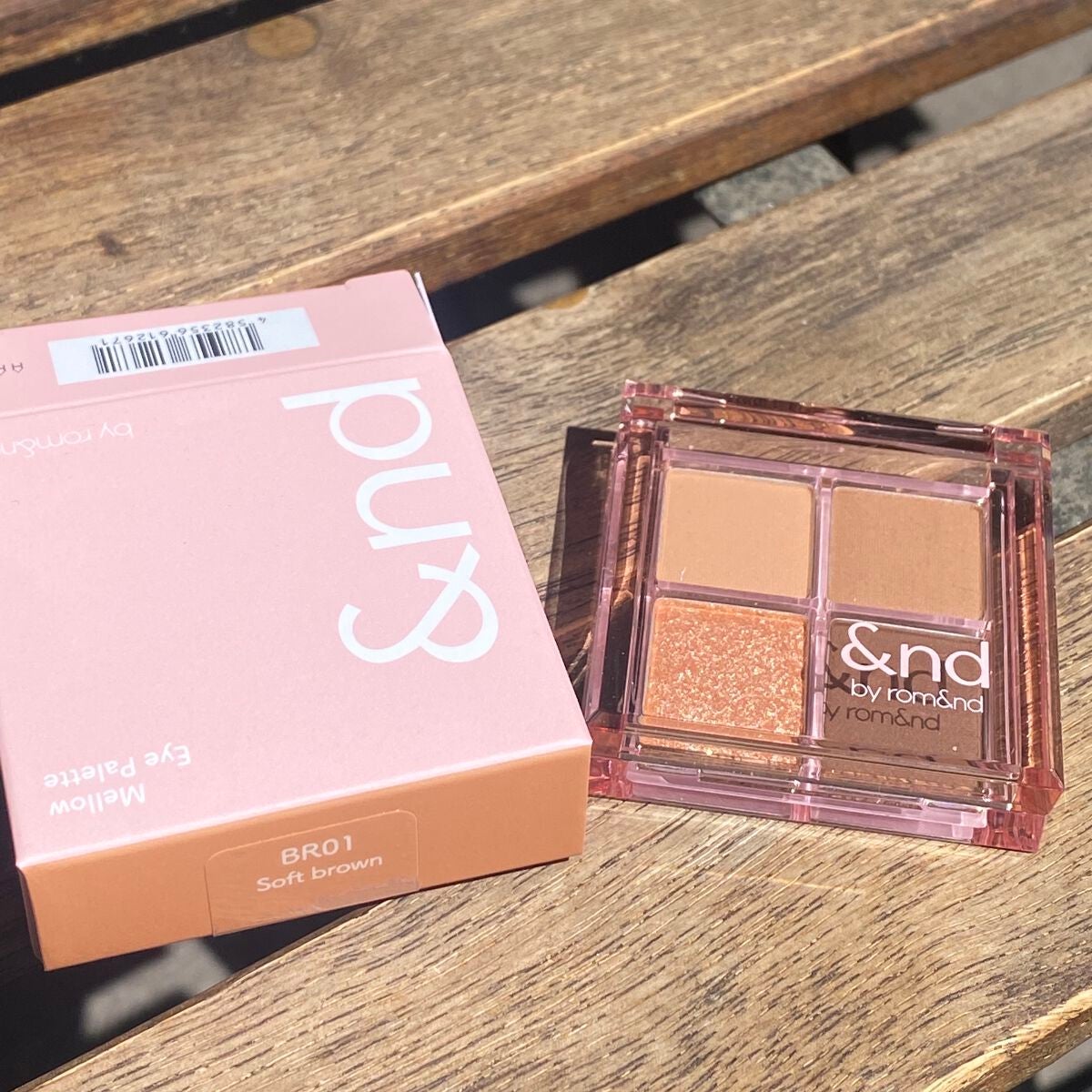 アンドバイロムアンド メロウアイパレット/&nd by rom&nd/アイシャドウパレットを使ったクチコミ(1枚目)