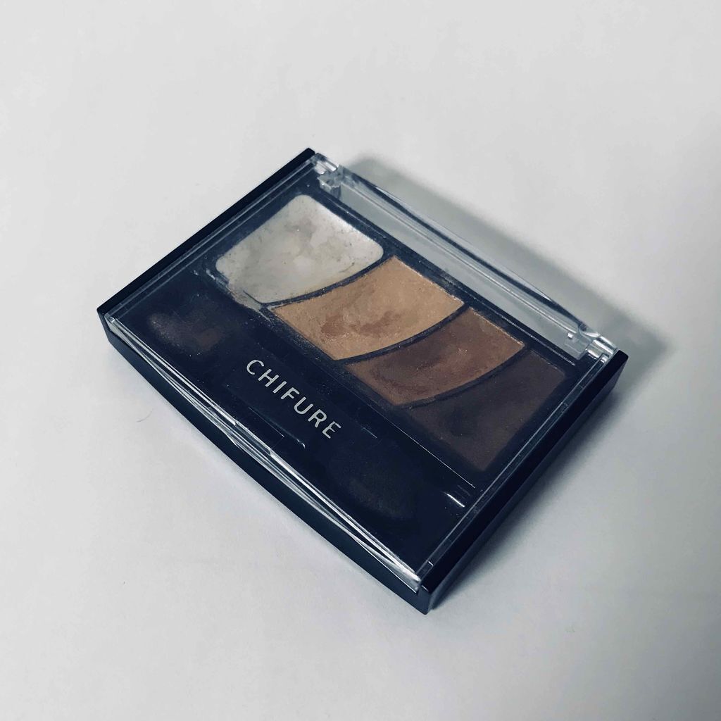 グラデーション アイ カラー(チップ付)/ちふれ/アイシャドウパレットを使ったクチコミ(1枚目)