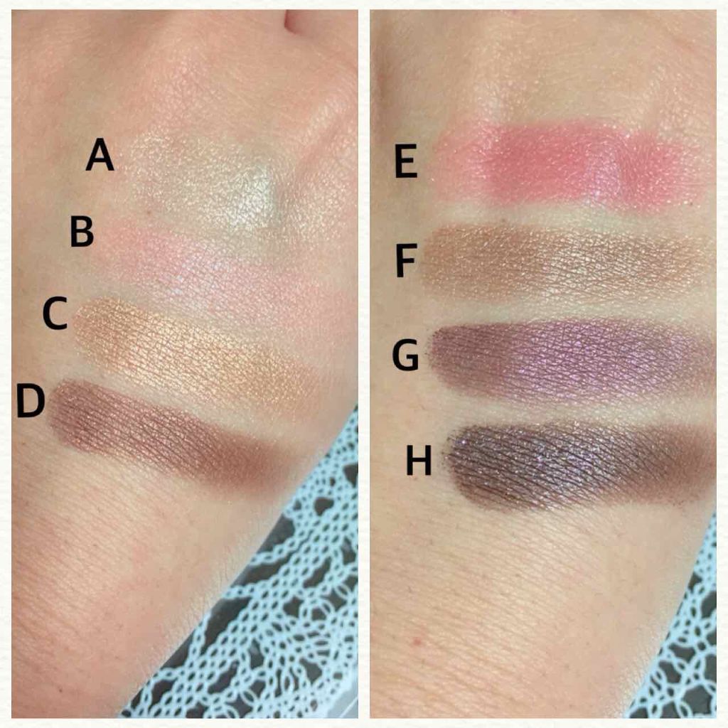 グラマラスリッチ アイパレット (クリスマスコフレ 2018)/Visée/メイクアップキットを使ったクチコミ(3枚目)