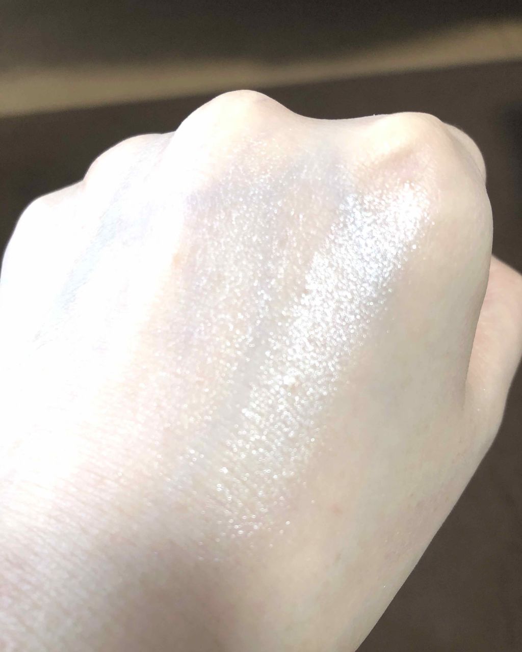 WHY NOT SPINNS クリームアイシャドウ オーロラシルバー/DAISO/ジェル・クリームアイシャドウを使ったクチコミ（2枚目）