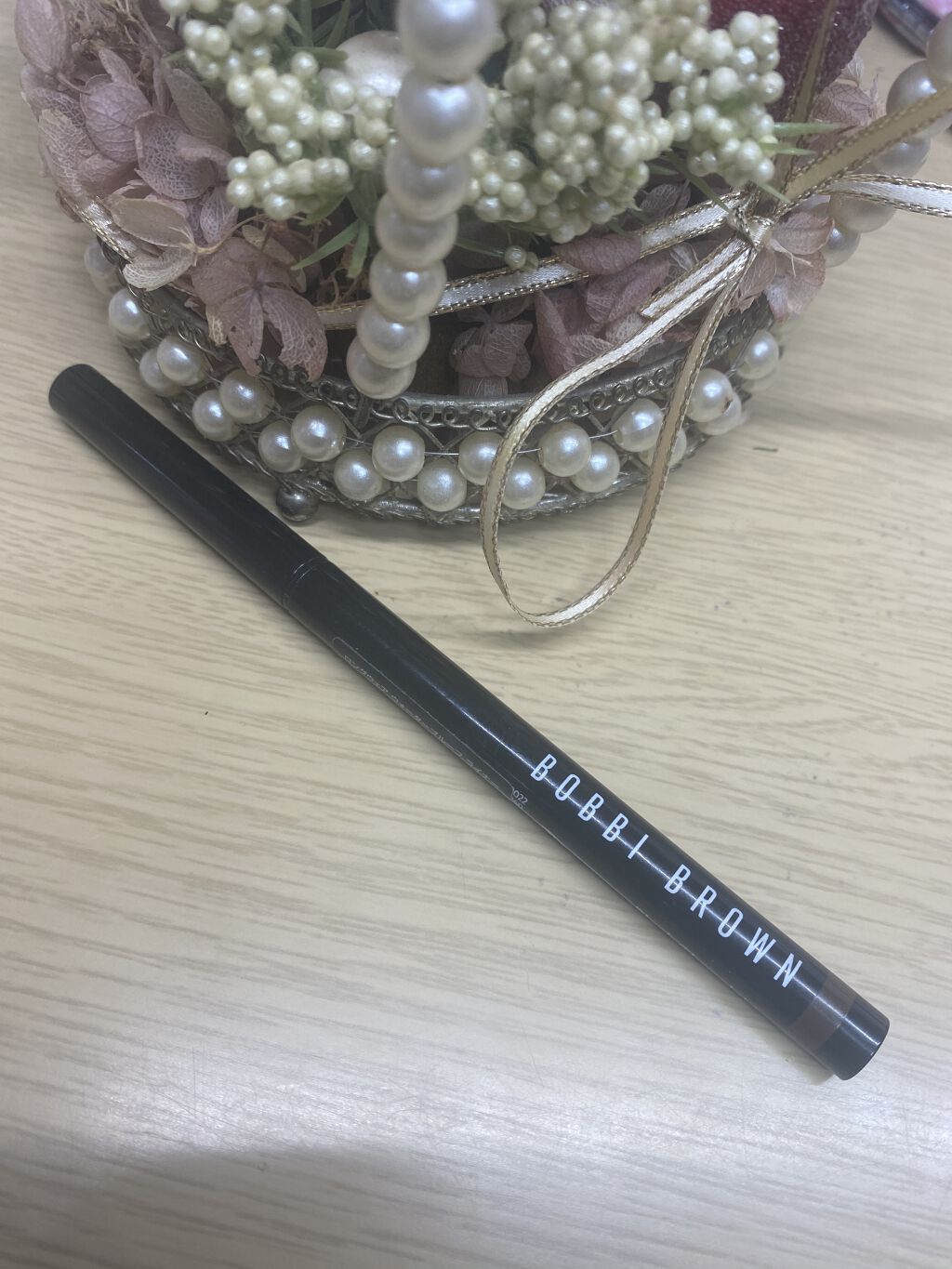 ロングウェア ウォータープルーフ ライナー 06 ブラックチョコレート/BOBBI BROWN/ペンシルアイライナーを使ったクチコミ（1枚目）