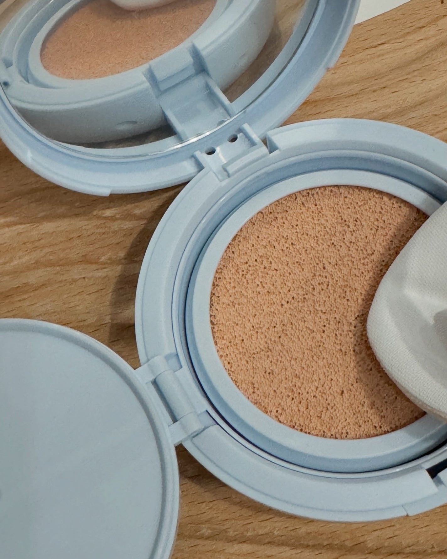 グロー マットクッション/APRILSKIN/クッションファンデーションを使ったクチコミ(3枚目)