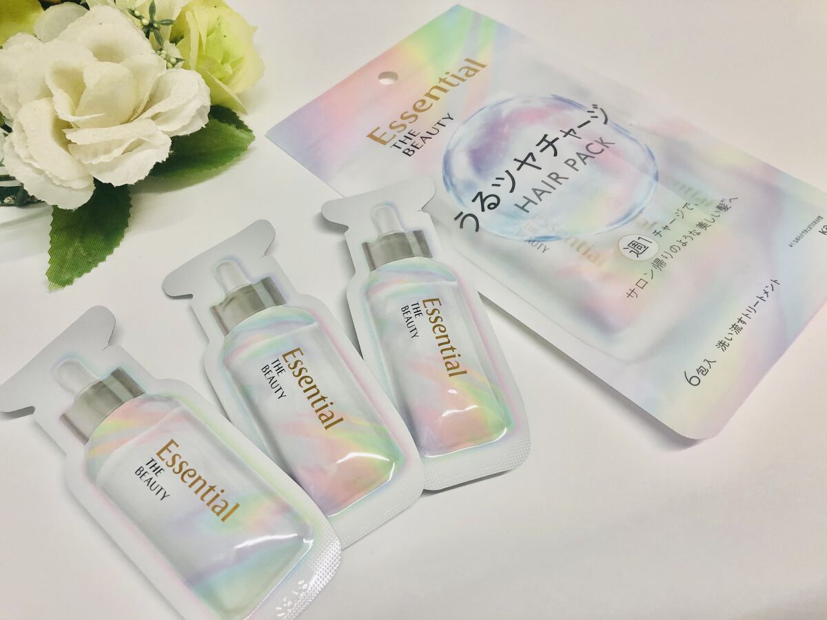 ザビューティ うるツヤチャージヘアパック/エッセンシャル/ヘアマスク・ヘアパックを使ったクチコミ（1枚目）