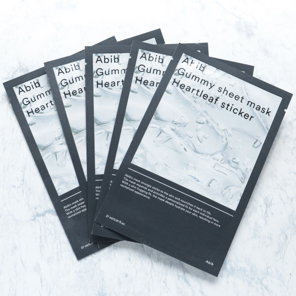 ガムシートマスクドクダミステッカー/Abib /シートマスク・パックを使ったクチコミ（2枚目）