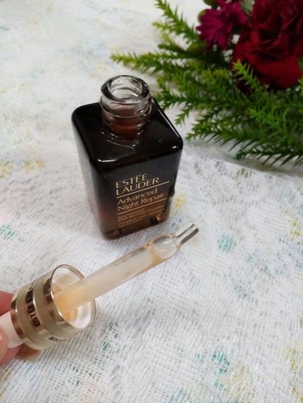 アドバンス ナイト リペア SMR コンプレックス/ESTEE LAUDER/美容液を使ったクチコミ(3枚目)