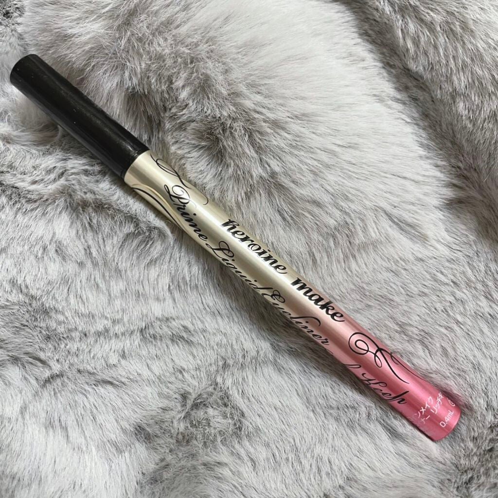 プライムリキッドアイライナー リッチキープ/ヒロインメイク/リキッドアイライナーを使ったクチコミ(1枚目)