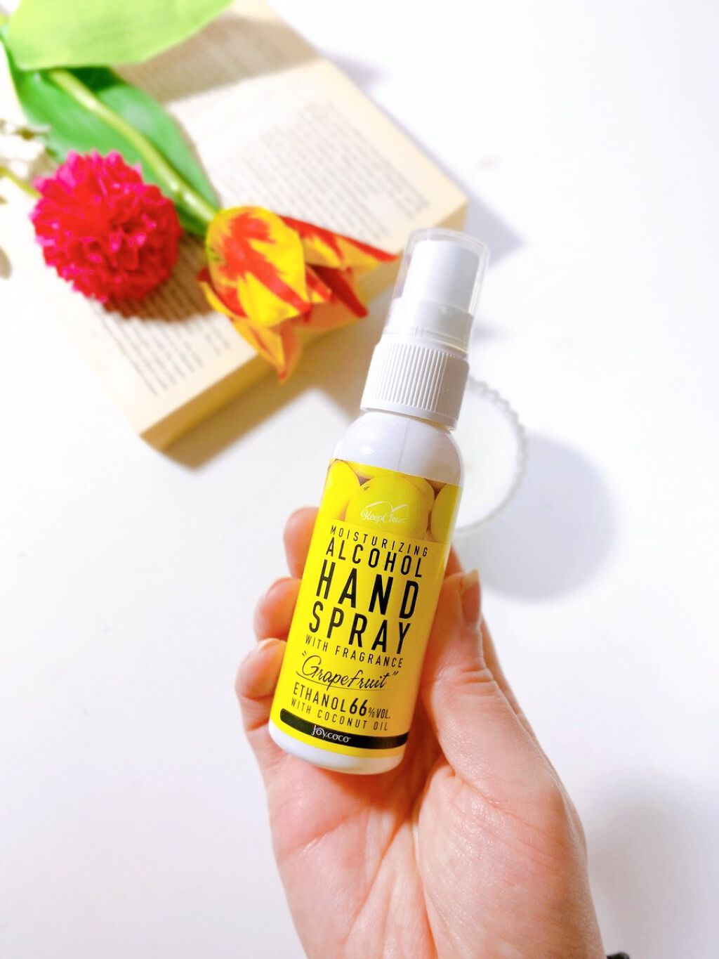 ジョイココモイストハンドスプレー/Joy.coco(ジョイココ)/ハンドクリームを使ったクチコミ(3枚目)