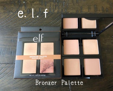 e.l.f / bronzer palette 

気になってたんですよー。
ずっとﾎﾞﾋﾞｰﾌﾞﾗｳﾝ のbronzer 代わりにしていた
ものがずっとしっくり来ないままだったので、
ターゲットか薬局