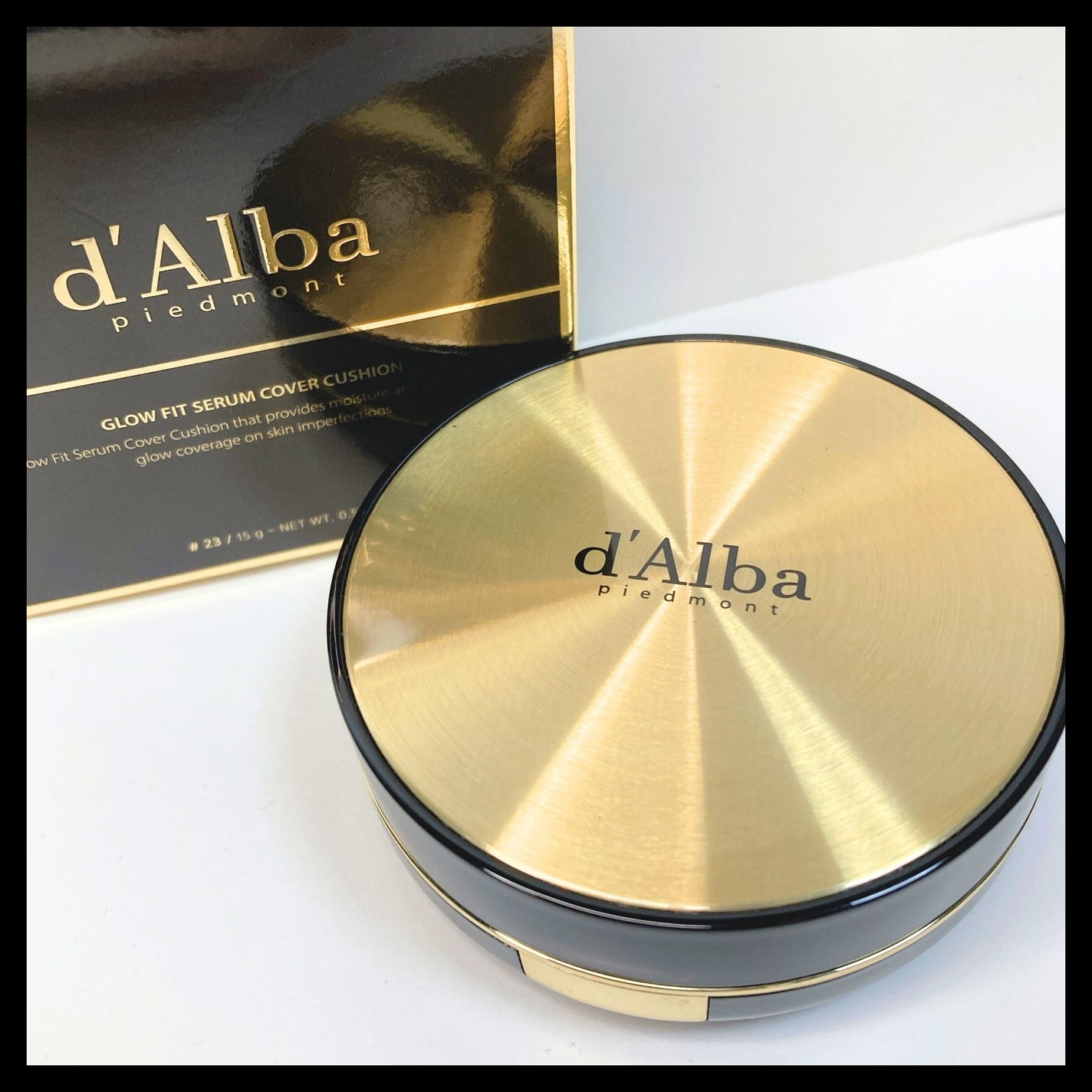 グロウフィットセラムカバークッション/ダルバ/クッションファンデーションを使ったクチコミ(1枚目)