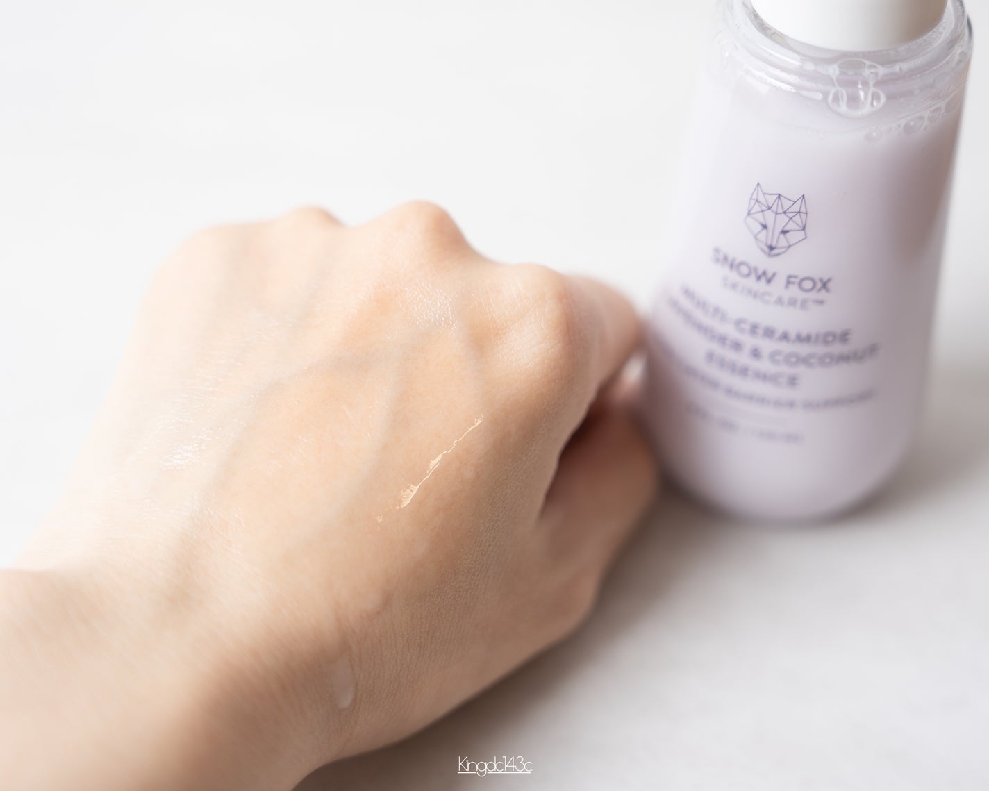 フレンチ ガーデン ミルキー エッセンス/SNOW FOX SKINCARE/美容液を使ったクチコミ(5枚目)