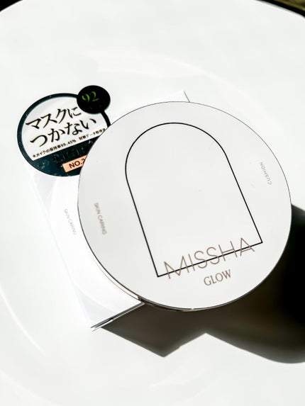 グロウ クッション ライト <ライトタイプ>/MISSHA/クッションファンデーションを使ったクチコミ(8枚目)