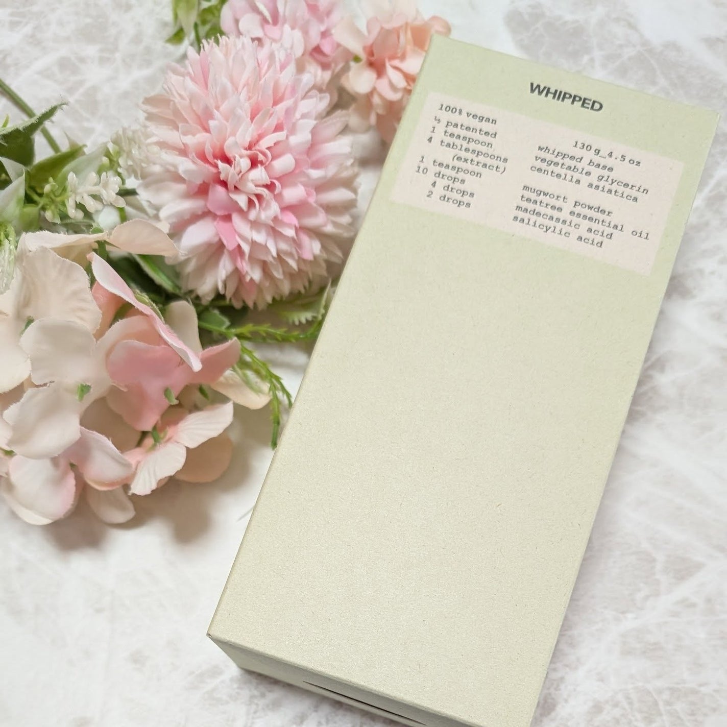 ヴィーガンパッククレンザーチューブ/WHIPPED/洗顔フォームを使ったクチコミ(1枚目)