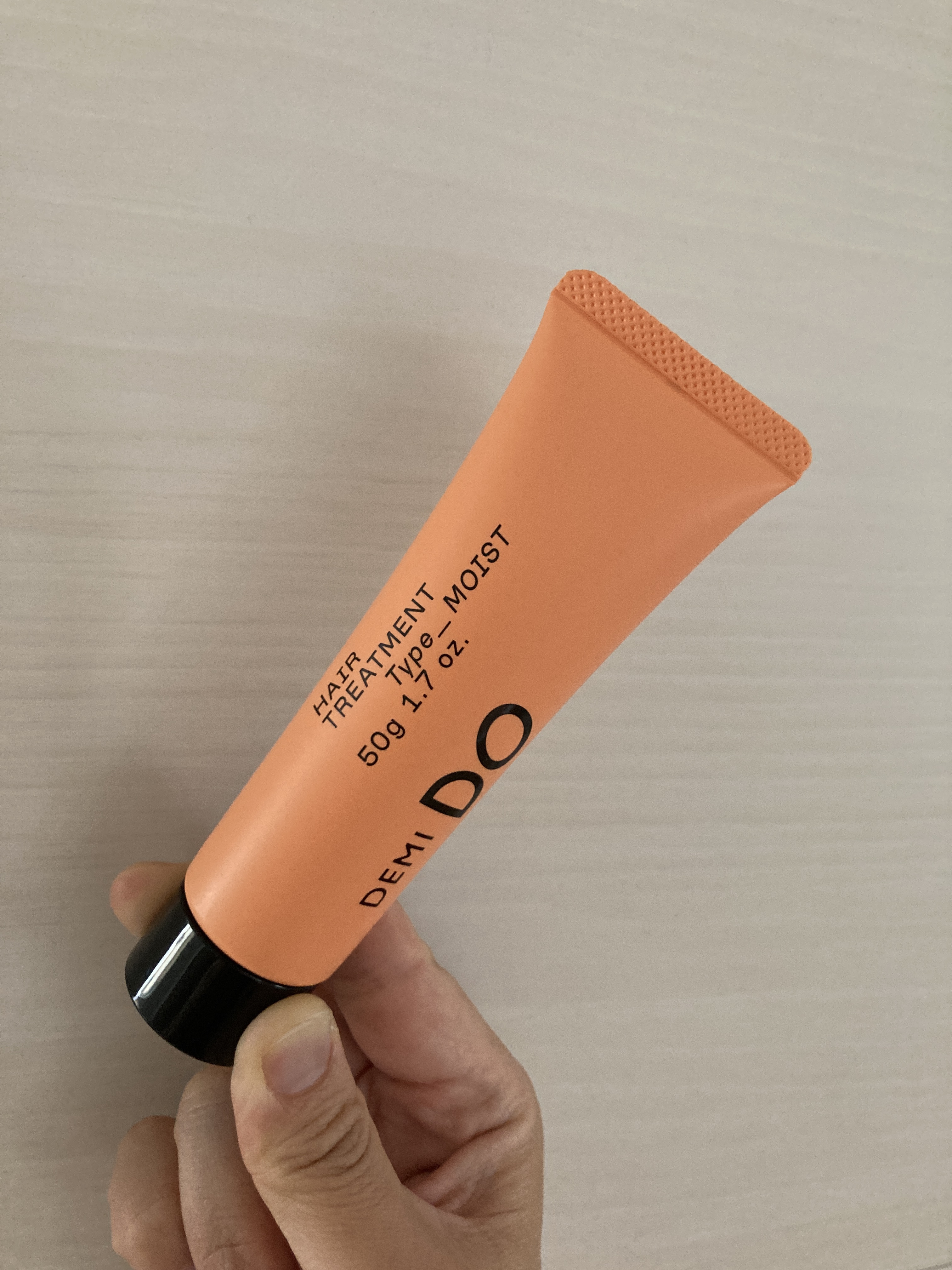 ヘアトリートメント タイプ モイスト 50g/DEMI DO/洗い流すヘアトリートメントを使ったクチコミ（1枚目）