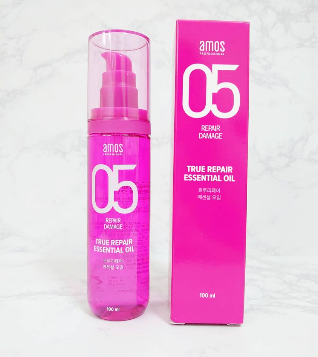トゥルーリペア　エッセンシャルオイル/amos PROFESSIONAL/ヘアオイルを使ったクチコミ（1枚目）