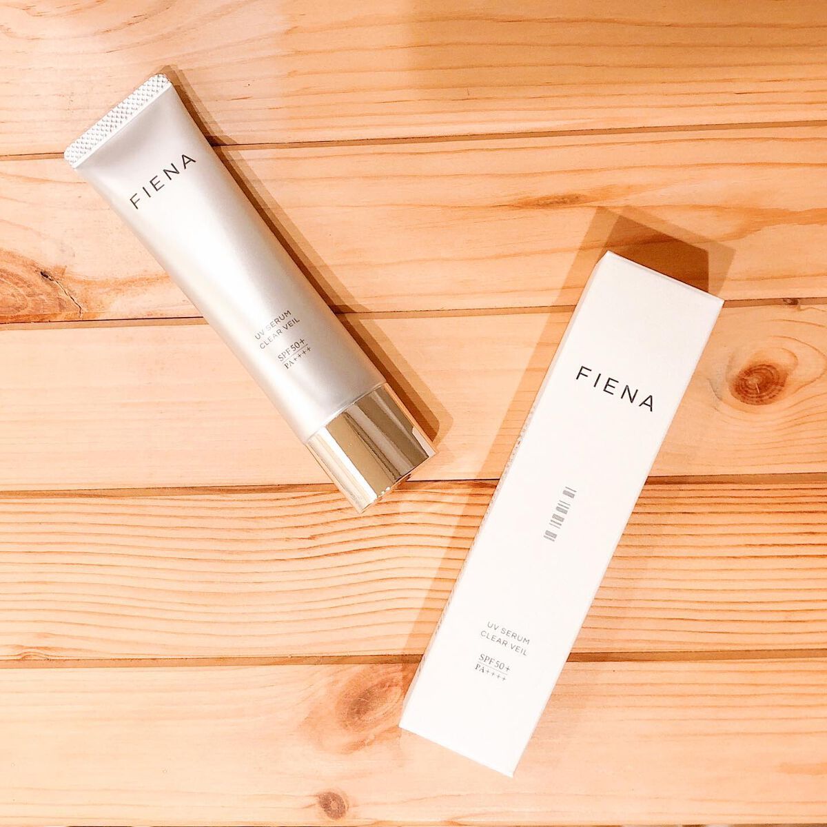 UVセラムクリアヴェール/FIENA/日焼け止めローションを使ったクチコミ（1枚目）