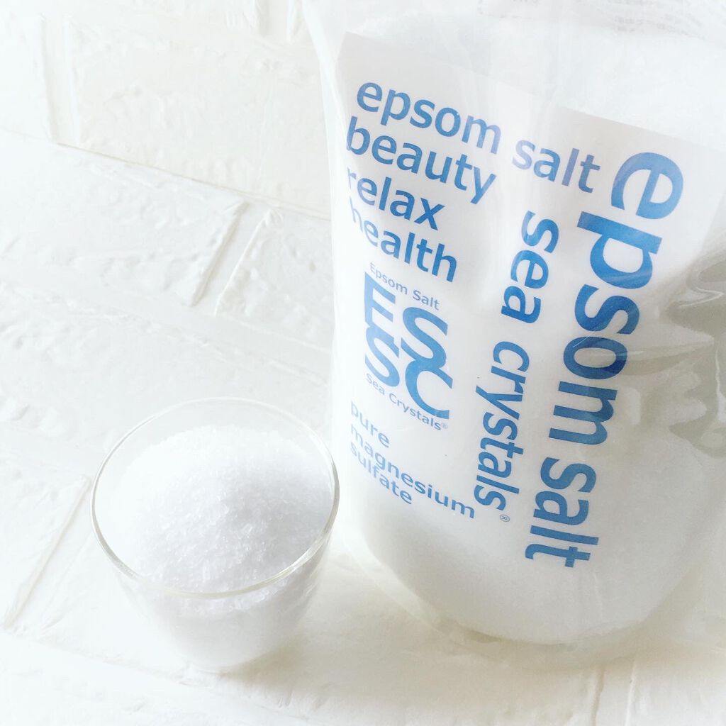 シークリスタルス エプソムソルト オリジナル/sea crystals/無機塩系入浴剤を使ったクチコミ（1枚目）