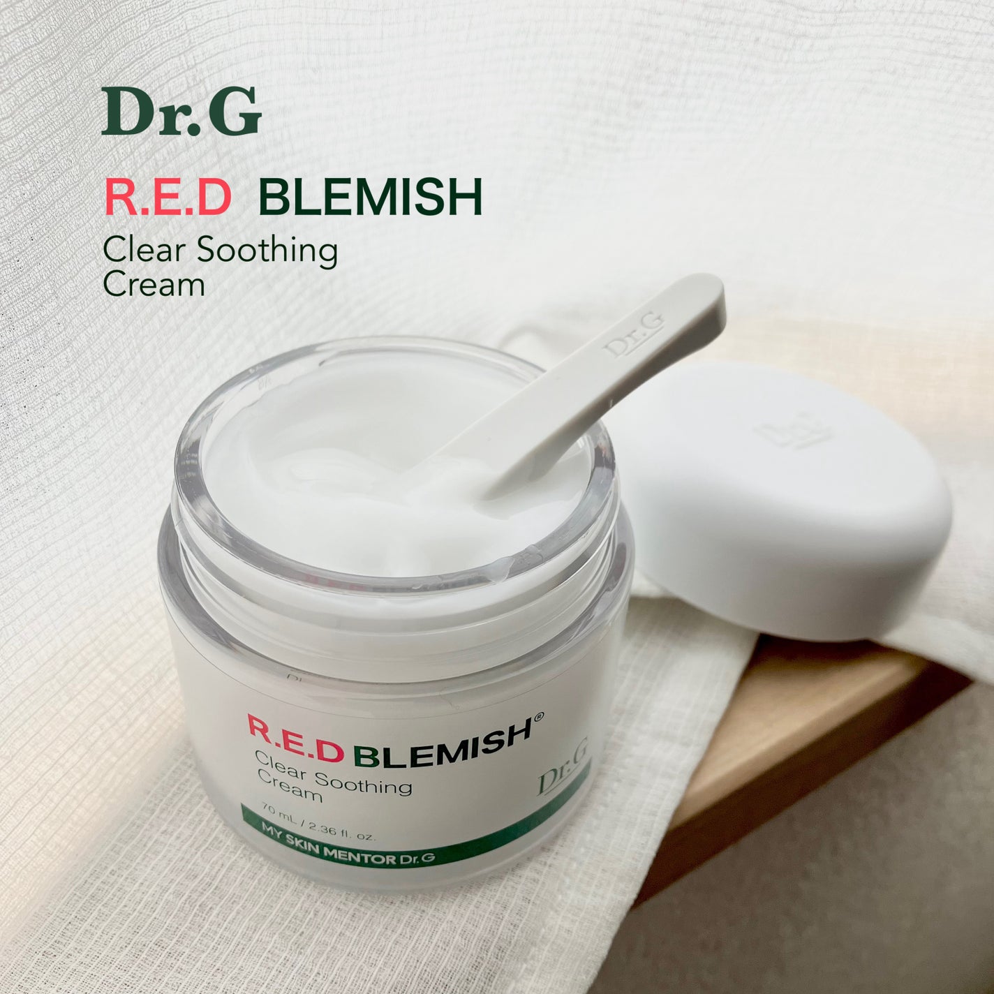 レッドブレミッシュ クリアスージングクリーム/Dr.G/フェイスクリームを使ったクチコミ(1枚目)