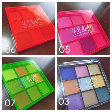 UR GLAM　BLOOMING EYE COLOR PALETTE/U R GLAM/アイシャドウパレットを使ったクチコミ（2枚目）