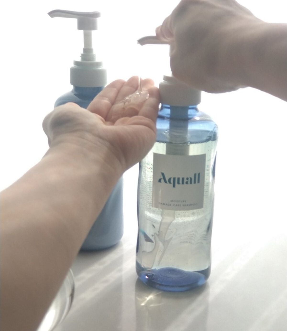 モイスチャーダメージケア シャンプー/トリートメント/Aquall/市販シャンプーを使ったクチコミ(2枚目)