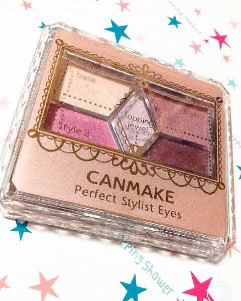 【旧品】パーフェクトスタイリストアイズ/キャンメイク/アイシャドウパレットを使ったクチコミ(3枚目)