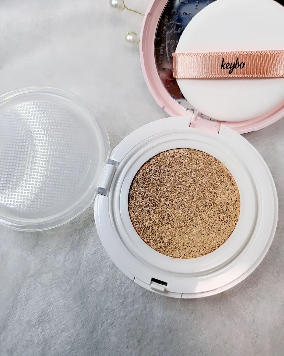 F5 リフレッシュクッション/keybo/クッションファンデーションを使ったクチコミ(2枚目)