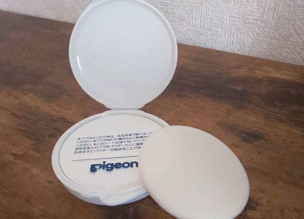 薬用固形パウダー/ピジョン/ボディパウダーを使ったクチコミ（2枚目）