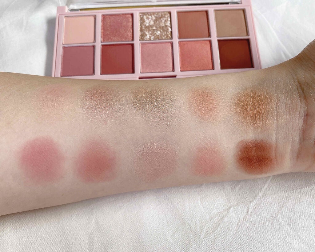 カラー マスター シャドウ パレット /the SAEM/アイシャドウパレットを使ったクチコミ(4枚目)