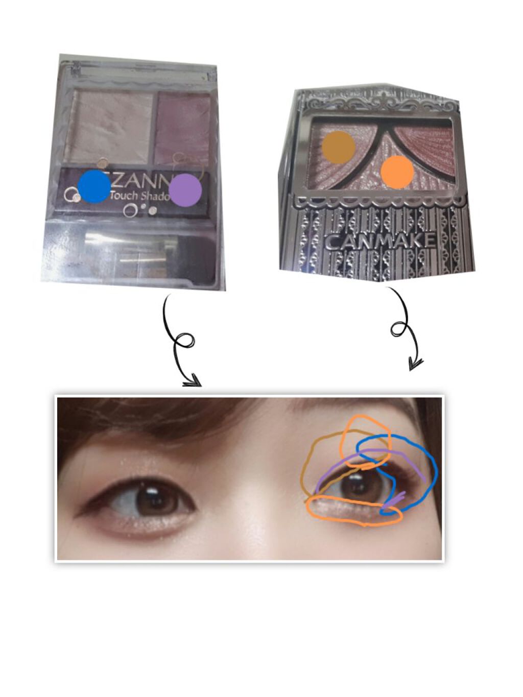 クリーミータッチライナー/キャンメイク/ジェルアイライナーを使ったクチコミ（2枚目）