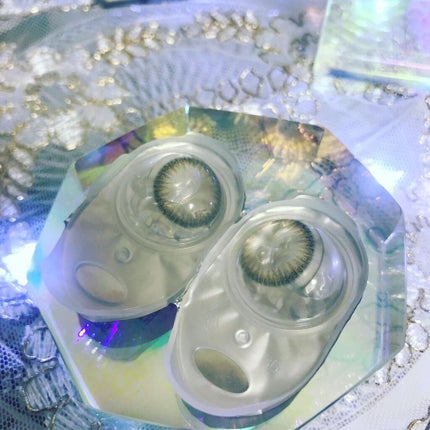 Pukeko🪽 のクチコミ「🌸さりげなさがクール
「ちょっと小さく、もっとキレイに」
大人向けマンスリーカラコン4カラー.....」(3枚目)