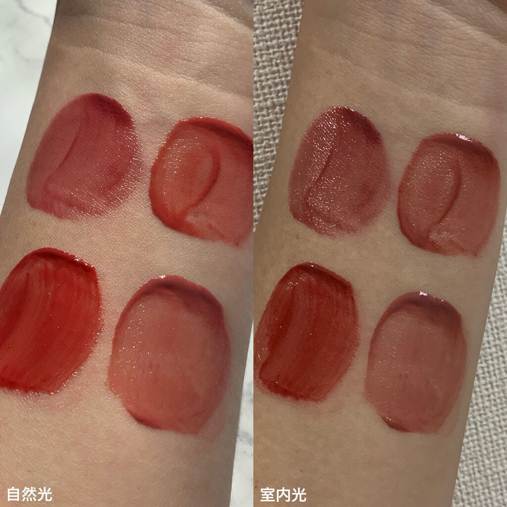 ムードインハンサーリキッドグロウ/hince/口紅を使ったクチコミ(3枚目)